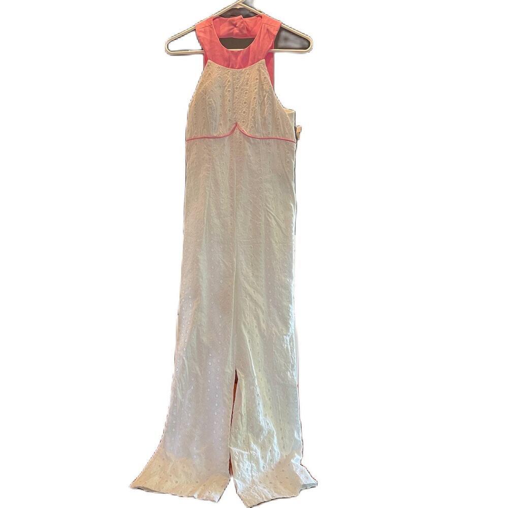 Deadstock Vintage White Eyelet Romper/Jumpsuit - S